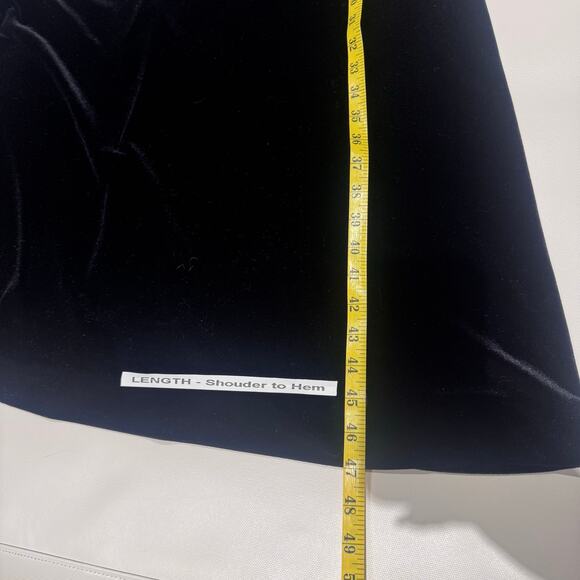 Vintage Floral Mesh Beads Velvet Velour Dress Whimsigoth Fairy Grunge size 6 - Picture 8 of 9